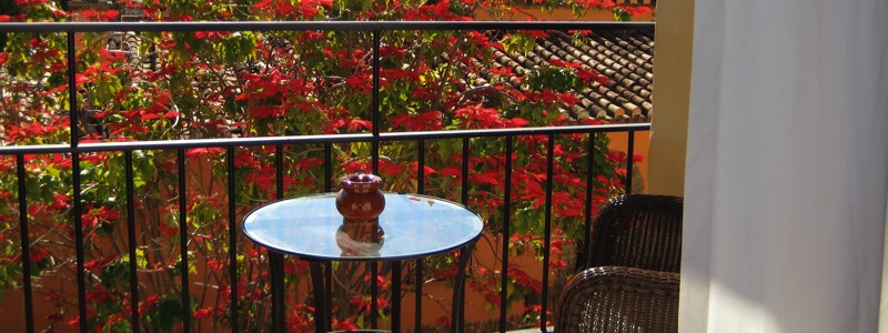 Balcony hotel California Spain